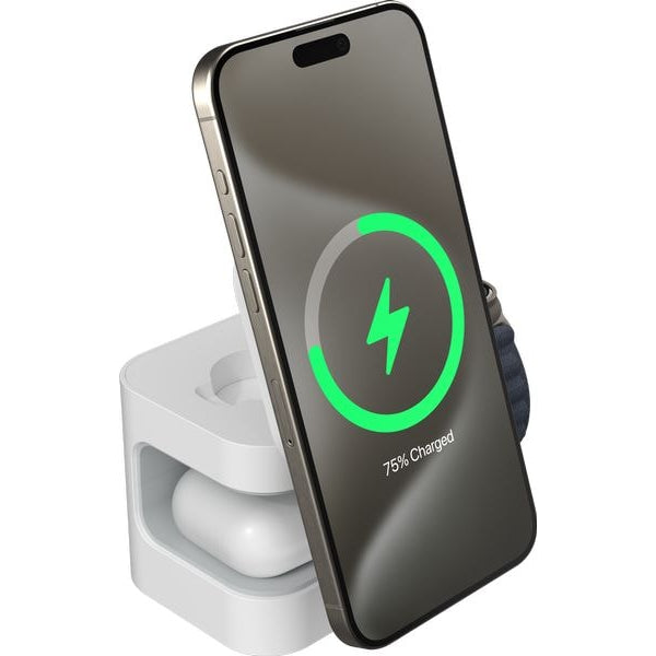 HYPER Wireless Charger Qi2 3-in-1, Weiss
