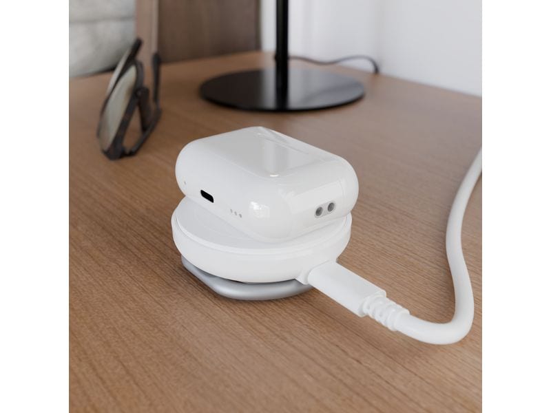 HYPER Wireless Charger Qi2 2-in-1, Weiss