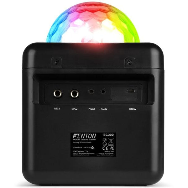 Fenton Lautsprecher KAR15B mit 2 Mikrofonen