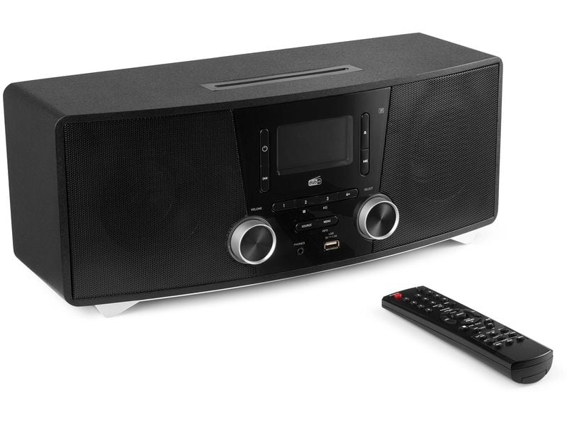 Audizio Micro-HiFi Anlage Cannes Schwarz