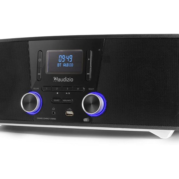 Audizio Micro-HiFi Anlage Cannes Schwarz