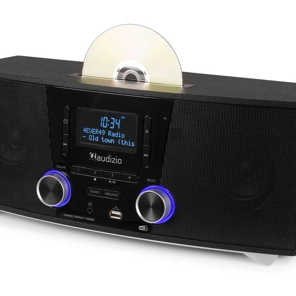 Audizio Micro-HiFi Anlage Cannes Schwarz