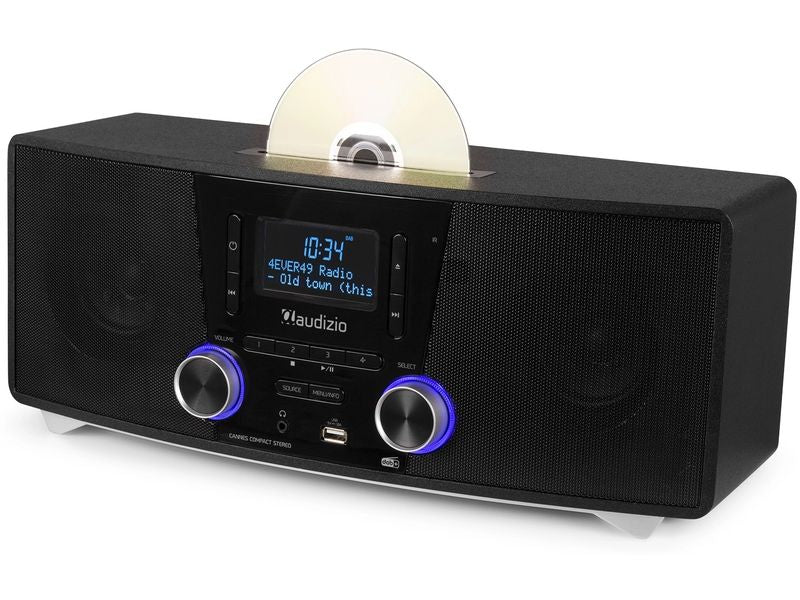 Audizio Micro-HiFi Anlage Cannes Schwarz