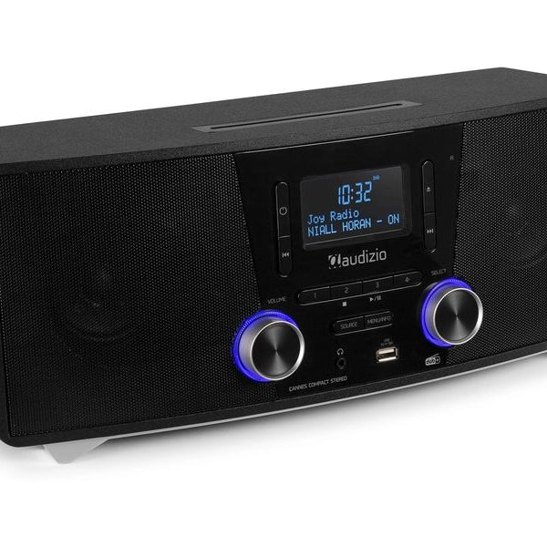 Audizio Micro-HiFi Anlage Cannes Schwarz