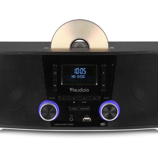 Audizio Micro-HiFi Anlage Cannes Schwarz