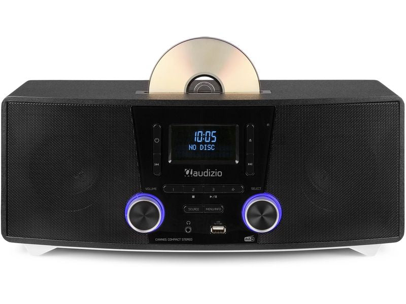 Audizio Micro-HiFi Anlage Cannes Schwarz