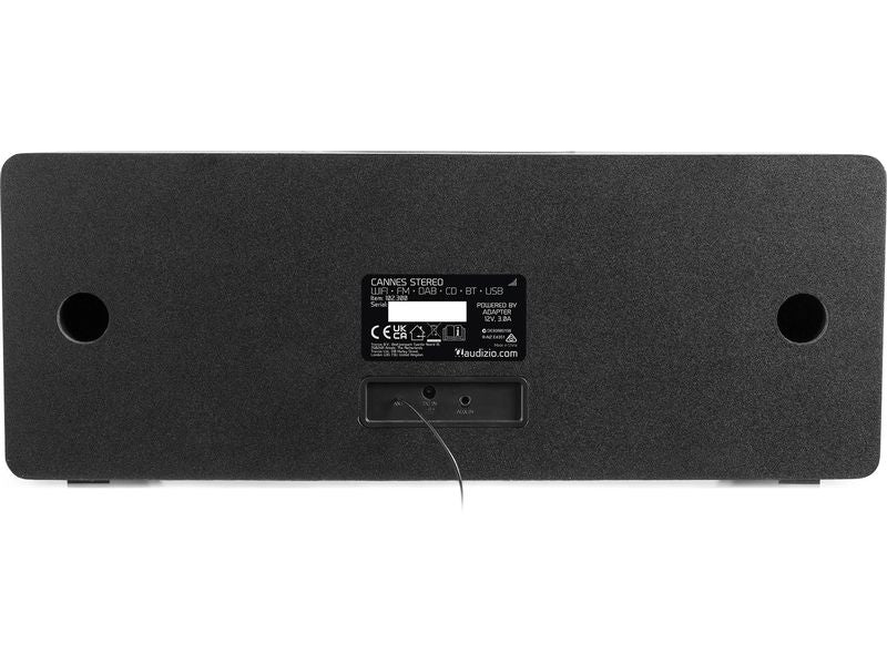 Audizio Micro-HiFi Anlage Cannes Schwarz