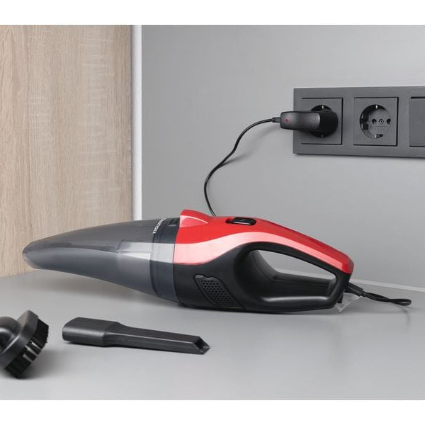 CLEANmaxx Akku-Handsauger Rot/Schwarz