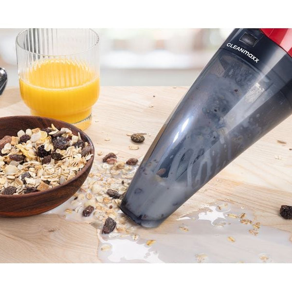 CLEANmaxx Akku-Handsauger Rot/Schwarz