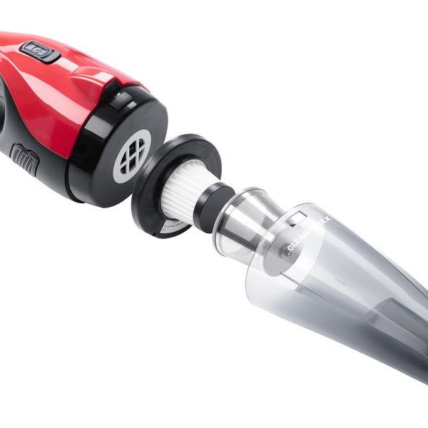CLEANmaxx Akku-Handsauger Rot/Schwarz