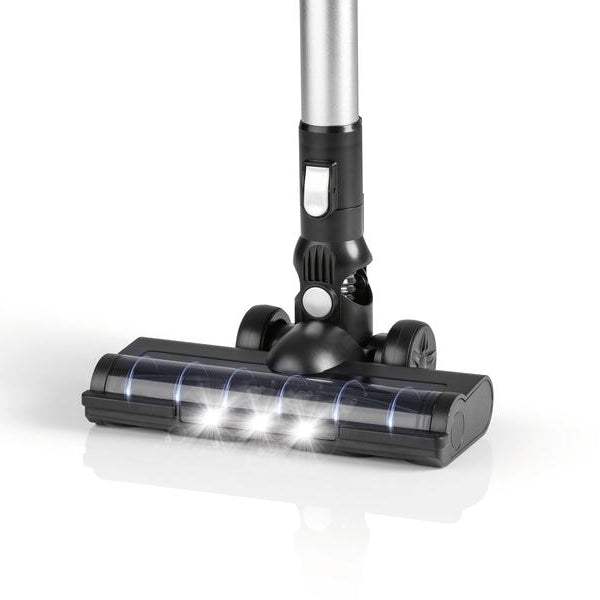 CLEANmaxx Akku-Hand- und Stielsauger Clean Edition Schwarz/Silber