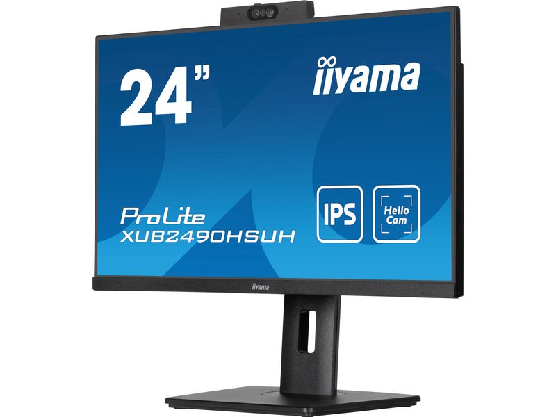 iiyama Monitor ProLite XUB2490HSUH-B1 mit Webcam