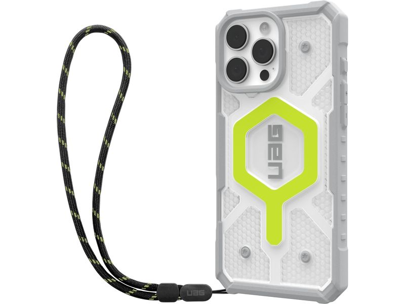 UAG Pathfinder Clear Magsafe Case + Lanyard iPhone 16 Pro Max