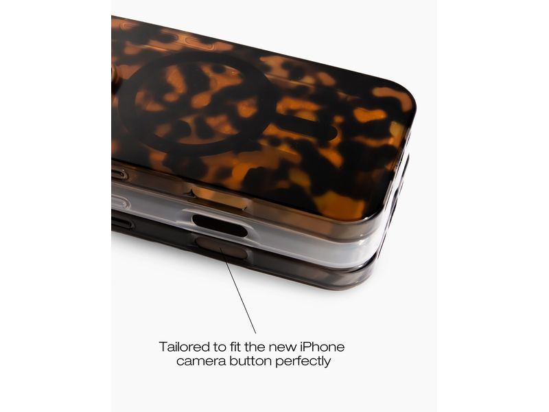 Ideal of Sweden Back Cover Clear Case iPhone 16 Plus Tinted Black