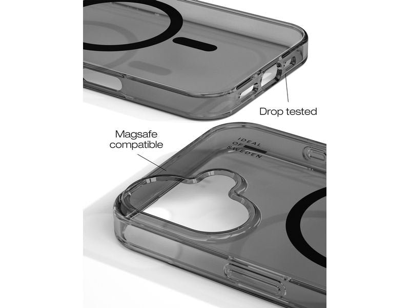 Ideal of Sweden Back Cover Clear Case iPhone 16 Plus Tinted Black