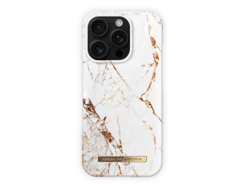 Ideal of Sweden Back Cover iPhone 16 Pro Carrara Gold