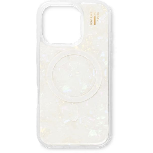 Ideal of Sweden Back Cover iPhone 16 Pro Perlmutt Weiss