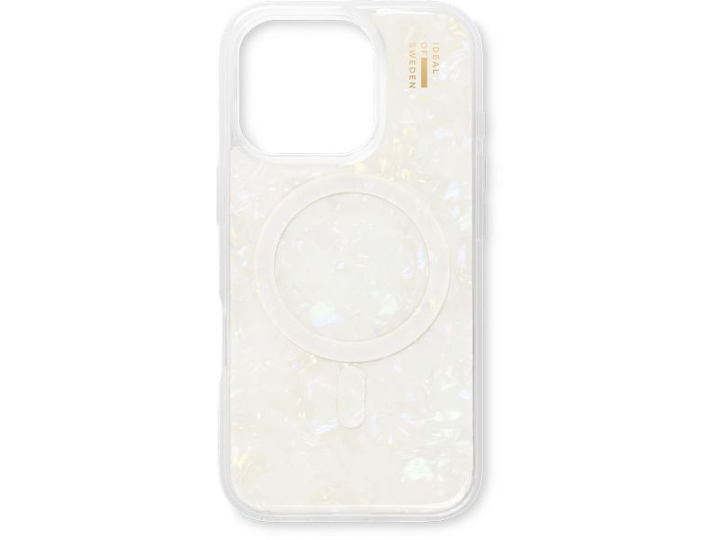 Ideal of Sweden Back Cover iPhone 16 Pro Perlmutt Weiss