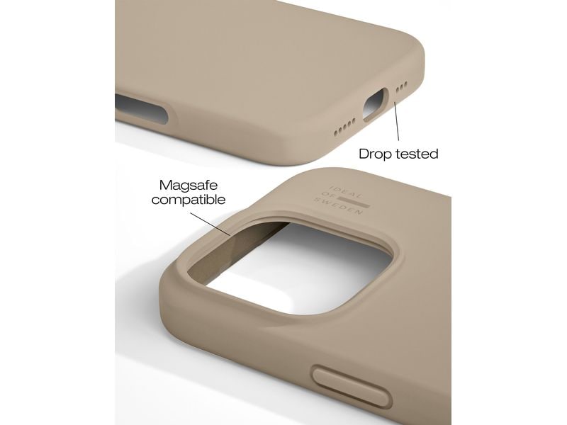 Ideal of Sweden Back Cover Silicone iPhone 16 Pro Beige