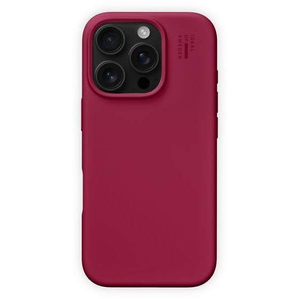 Ideal of Sweden Back Cover Silicone iPhone 16 Pro Max Cranberry