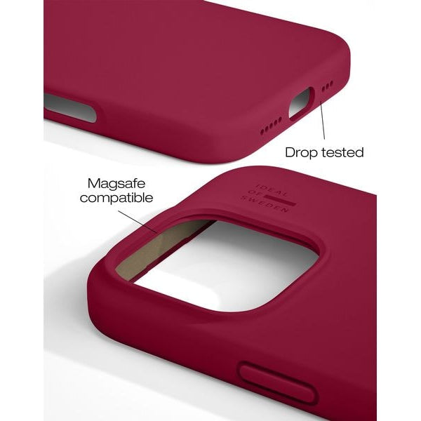 Ideal of Sweden Back Cover Silicone iPhone 16 Pro Max Cranberry