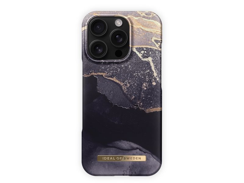 Ideal of Sweden Back Cover iPhone 16 Pro Max Golden Twilight Marble