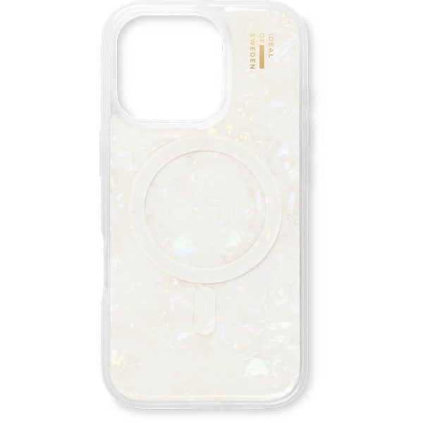 Ideal of Sweden Back Cover iPhone 16 Pro Max Perlmutt Weiss