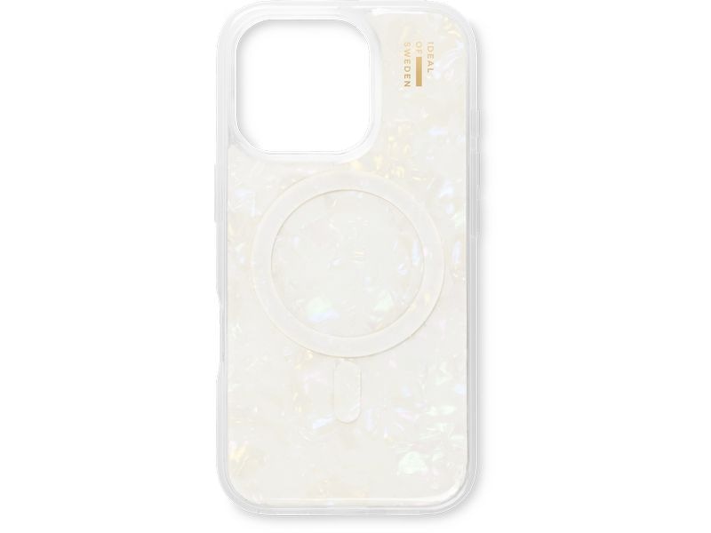 Ideal of Sweden Back Cover iPhone 16 Pro Max Perlmutt Weiss