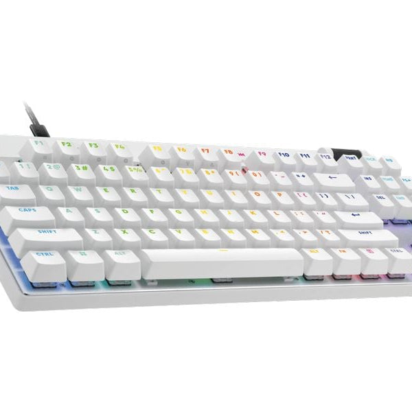 Logitech Gaming-Tastatur Pro X TKL Rapid Weiss