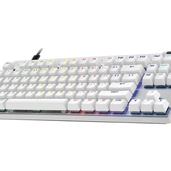 Logitech Gaming-Tastatur Pro X TKL Rapid Weiss