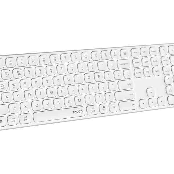 Rapoo Funk-Tastatur E9810 Weiss