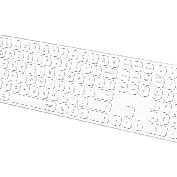 Rapoo Funk-Tastatur E9810 Weiss