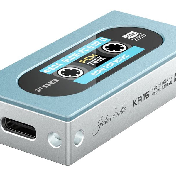 FiiO Kopfhörerverstärker & USB-DAC KA15 Blau/Silber