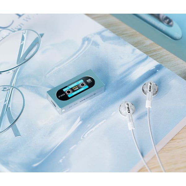 FiiO Kopfhörerverstärker & USB-DAC KA15 Blau/Silber