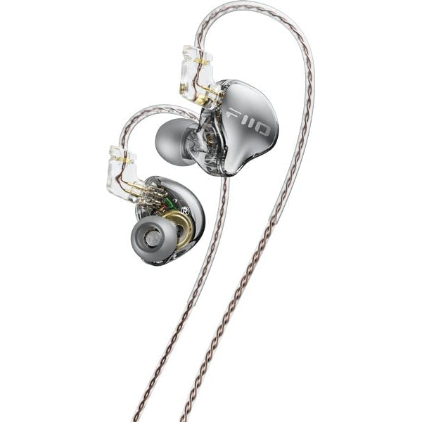 FiiO In-Ear-Kopfhörer JD10 Schwarz; Transparent