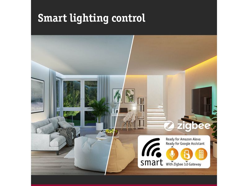 Paulmann LED Hausnummernleuchte, Smart Home Zigbee 3.0