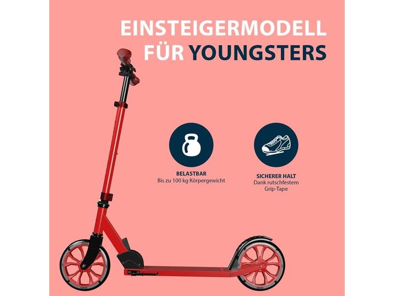 Hudora Scooter Up 200 Rot