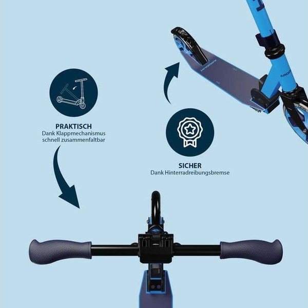 Hudora Scooter Up 200 Blau