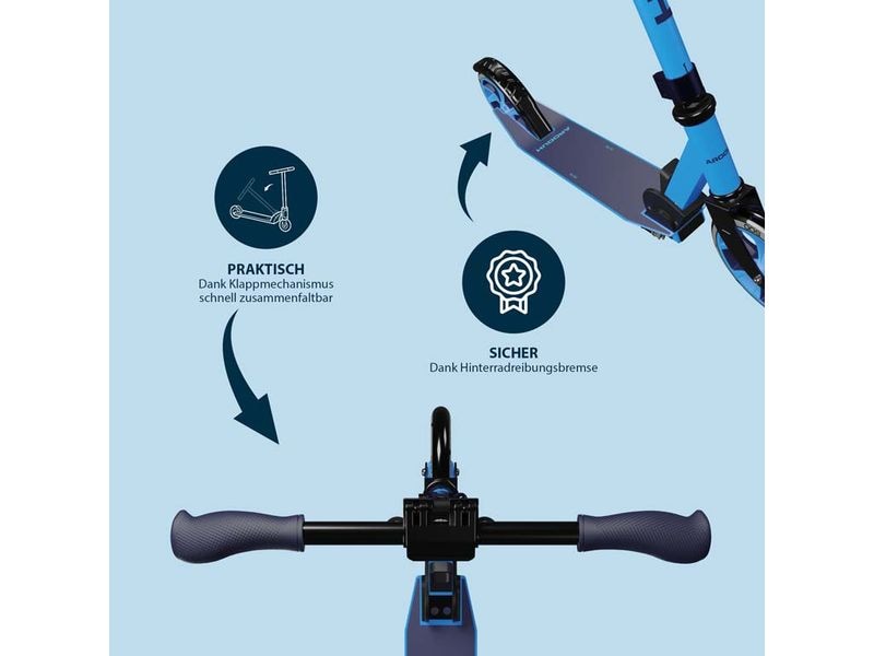 Hudora Scooter Up 200 Blau