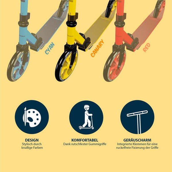 Hudora Scooter Up 200 Gelb