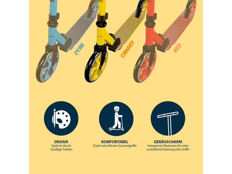 Hudora Scooter Up 200 Gelb