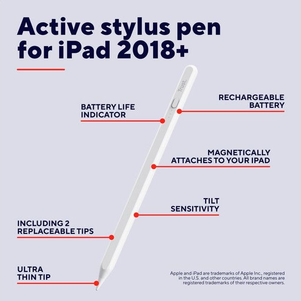 Trust Eingabestift Kyna Weiss