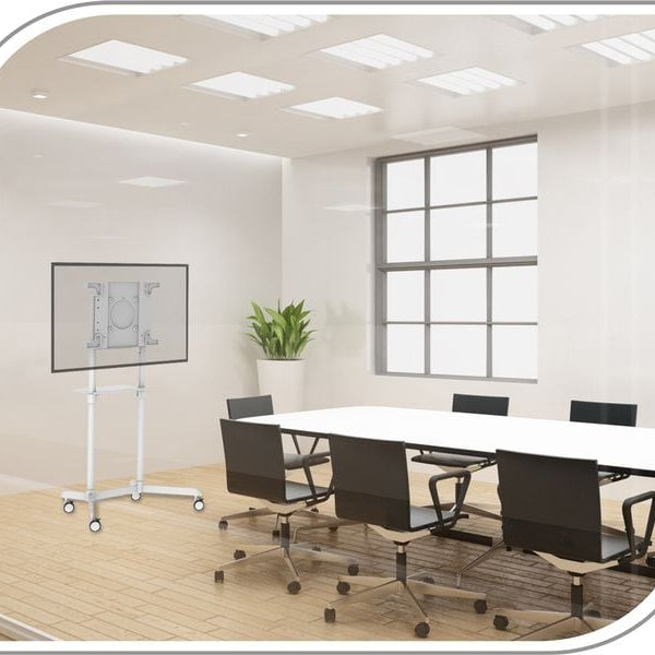 PureMounts TV-Trolley PM-CART-80W Weiss