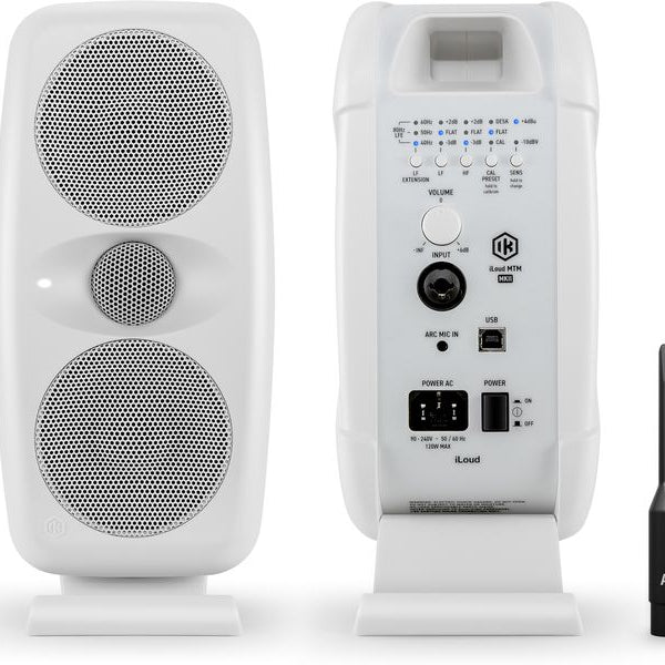 IK Multimedia Studiomonitore iLoud MTM MKII Pair Weiss