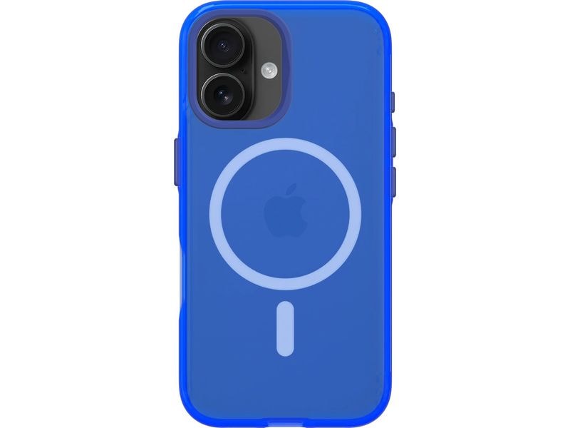 Rhinoshield Back Cover JellyTint MagSafe iPhone 16 Cyber Blue