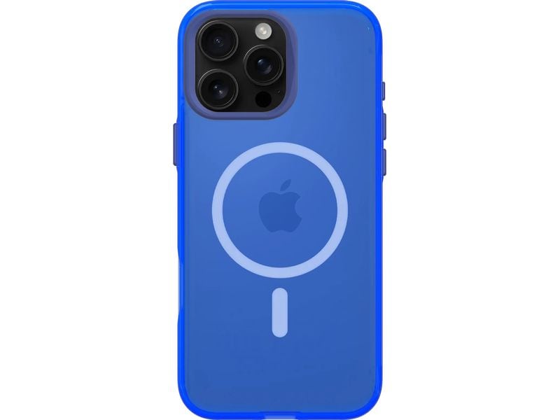 Rhinoshield Back Cover JellyTint MagSafe iPhone 16 Pro Max Cyber Blue