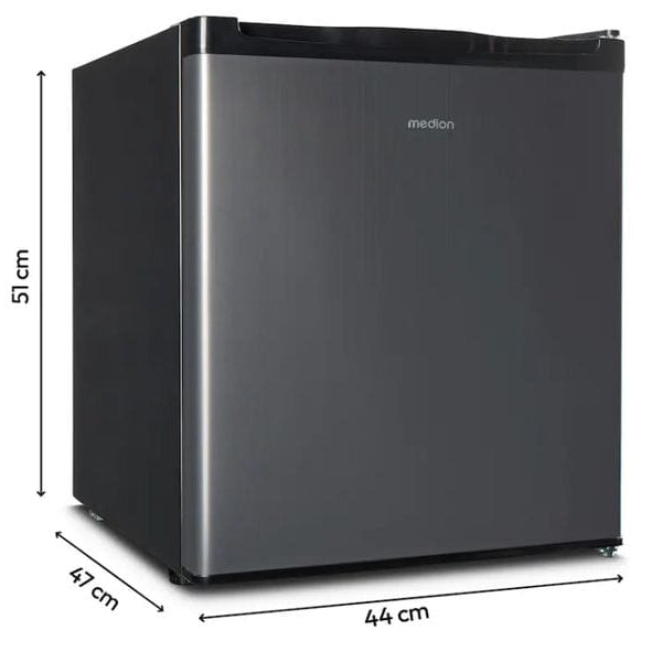 Medion Kühlschrank MD 37724 Grau, Rechts, Wechselbar