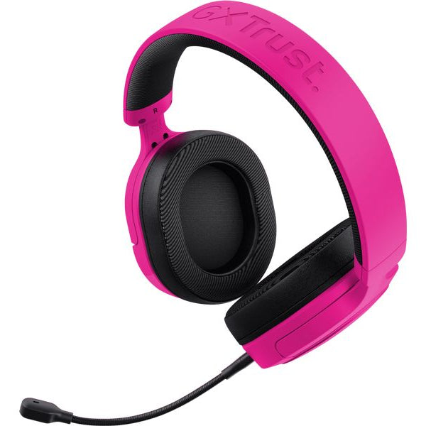Trust Headset GXT498P Forta Pink/Schwarz
