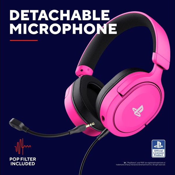 Trust Headset GXT498P Forta Pink/Schwarz