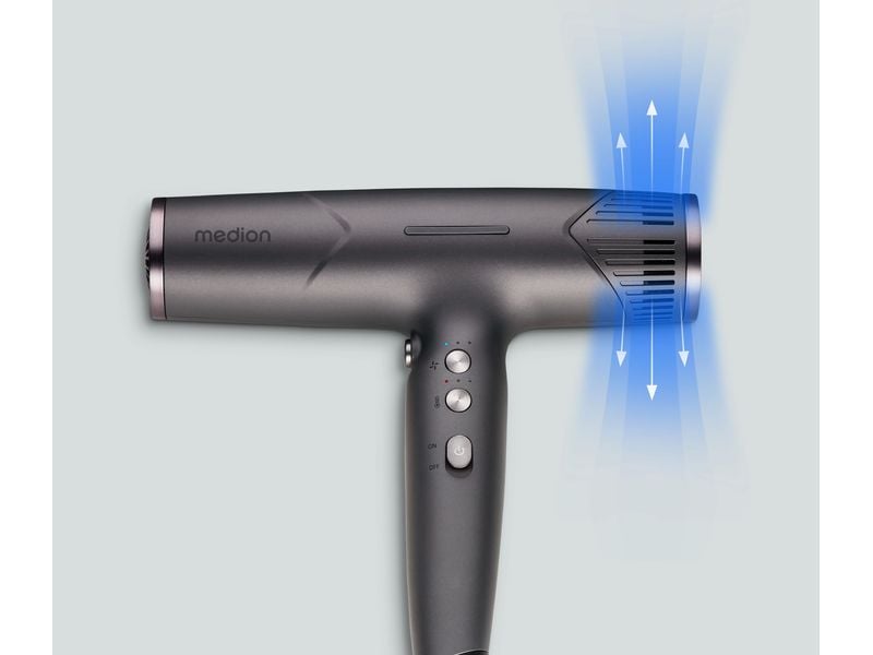 Medion Haartrockner MD 19984 Grau